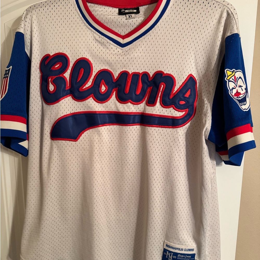 Mitchell & Ness Indianapolis Clowns #5 size XL jersey.